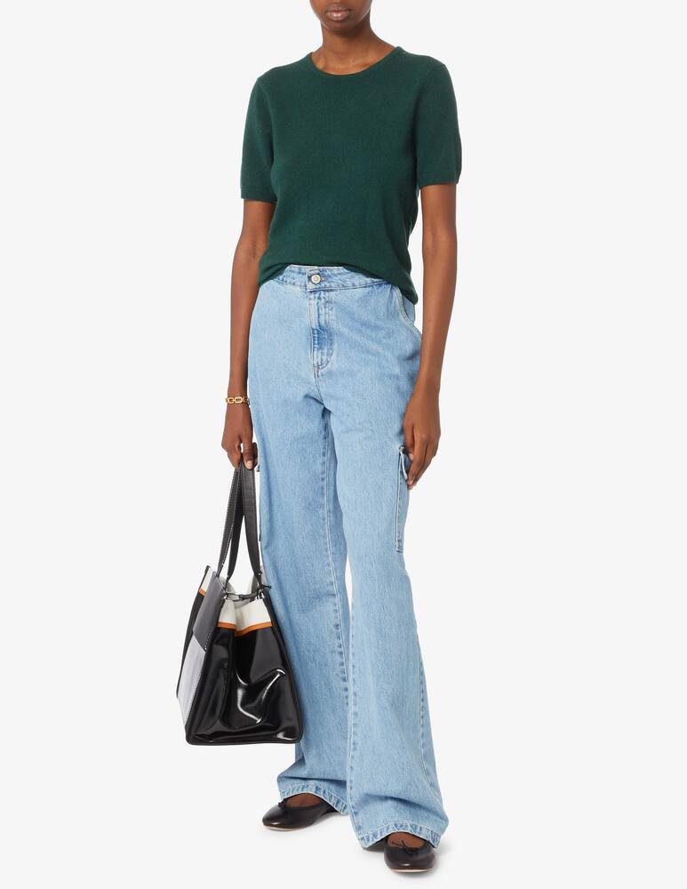 rinascente Pure Cashmere Maglione girocollo a manica corta