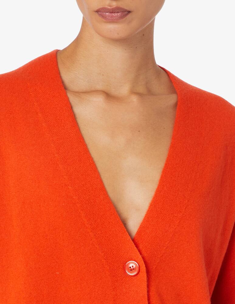 rinascente Pure Cashmere Cashmere v-neck crop cardigan