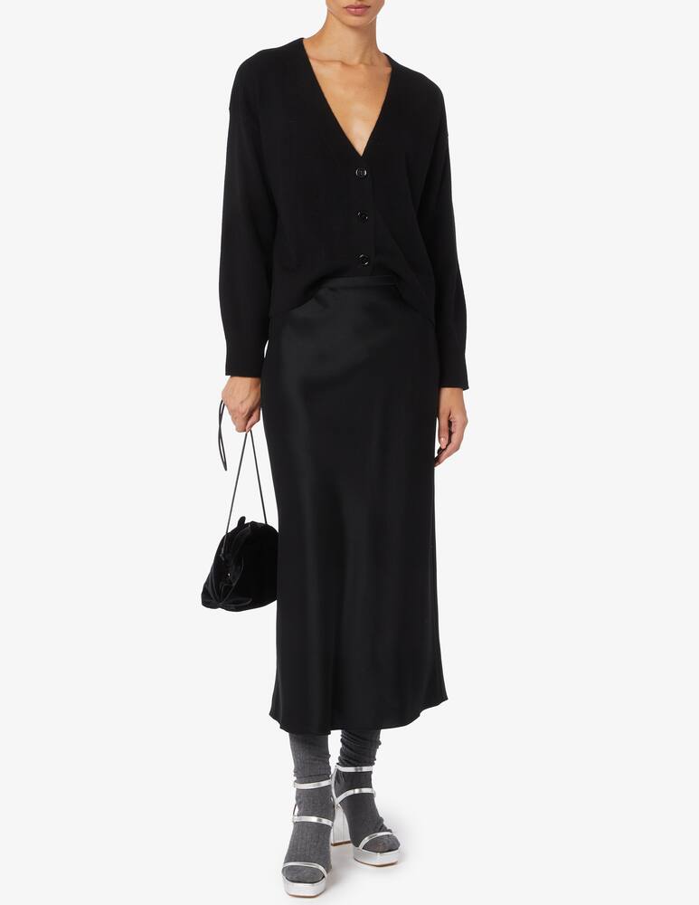 Pure Cashmere Cardigan scollo v corto in cashmere - immagine 2 Pure Cashmere Cardigan scollo v corto in cashmere - immagine 2