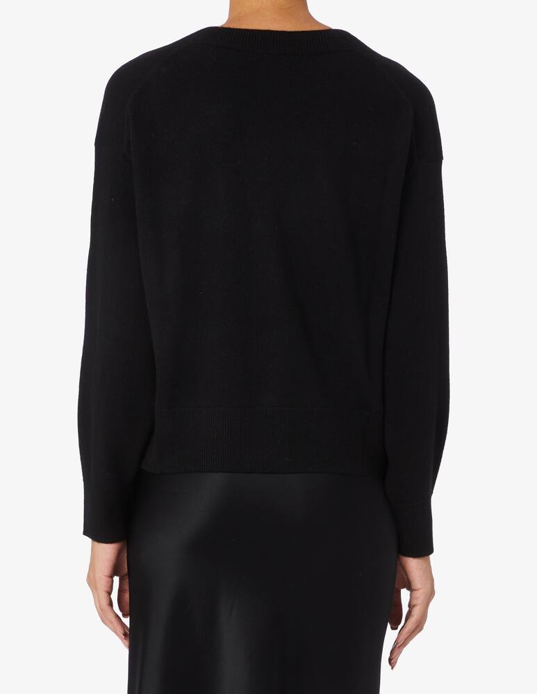Pure Cashmere Cardigan scollo v corto in cashmere - immagine 3 Pure Cashmere Cardigan scollo v corto in cashmere - immagine 3