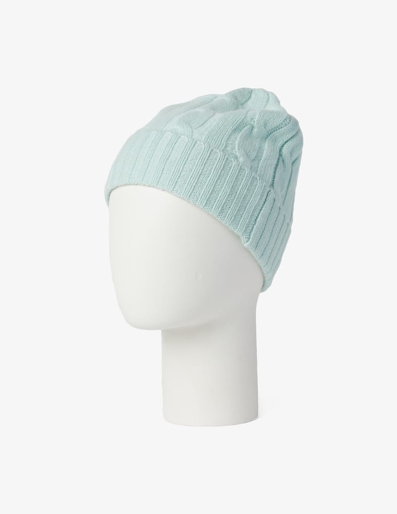 Pure Cashmere Cappellino treccia - immagine 1 Pure Cashmere Cappellino treccia - immagine 1