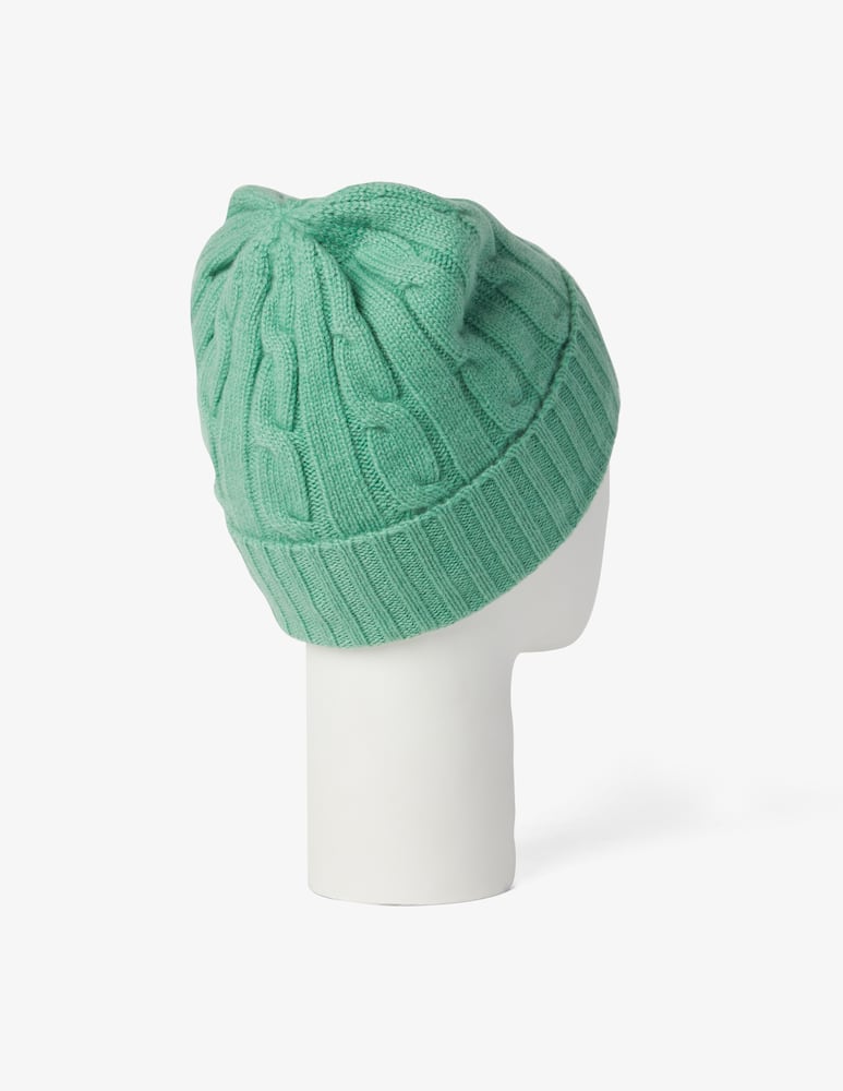 Pure Cashmere Cappellino treccia - immagine 4 Pure Cashmere Cappellino treccia - immagine 4