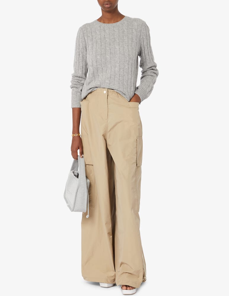 rinascente Pure Cashmere Maglione girocollo treccia