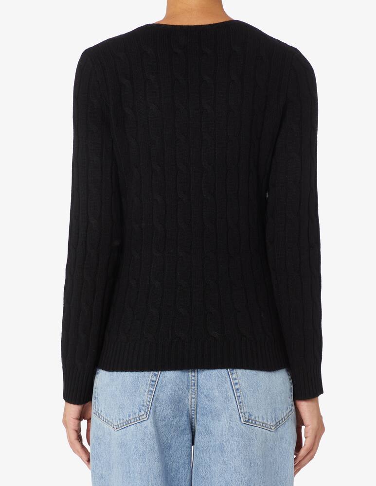 rinascente Pure Cashmere Maglione girocollo treccia