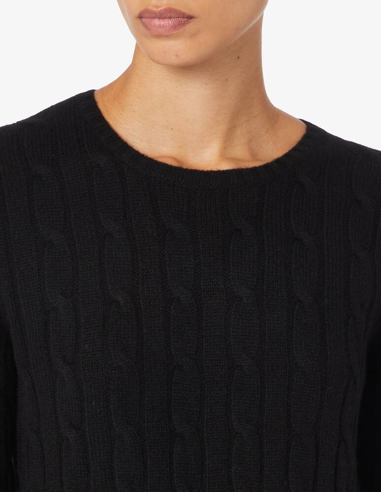 rinascente Pure Cashmere Maglione girocollo treccia