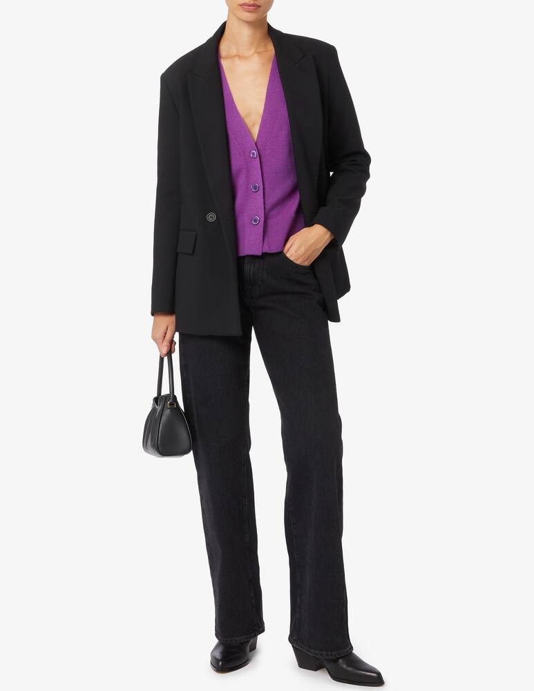 rinascente Pure Cashmere Cashmere v-neck crop cardigan