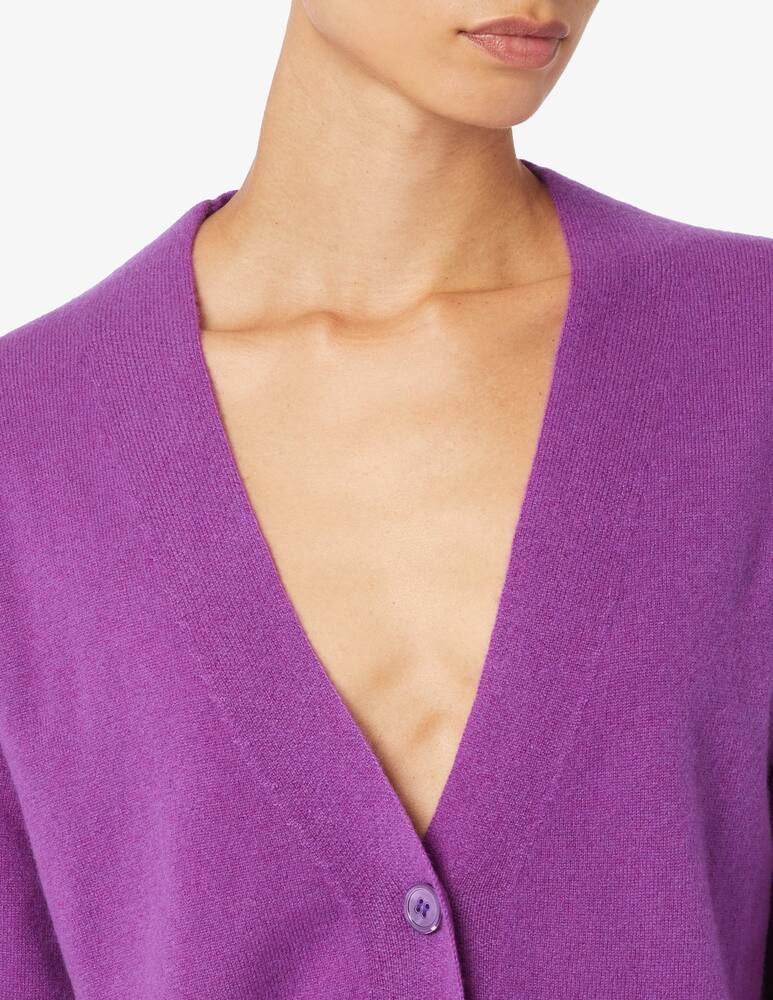 rinascente Pure Cashmere Cashmere v-neck crop cardigan
