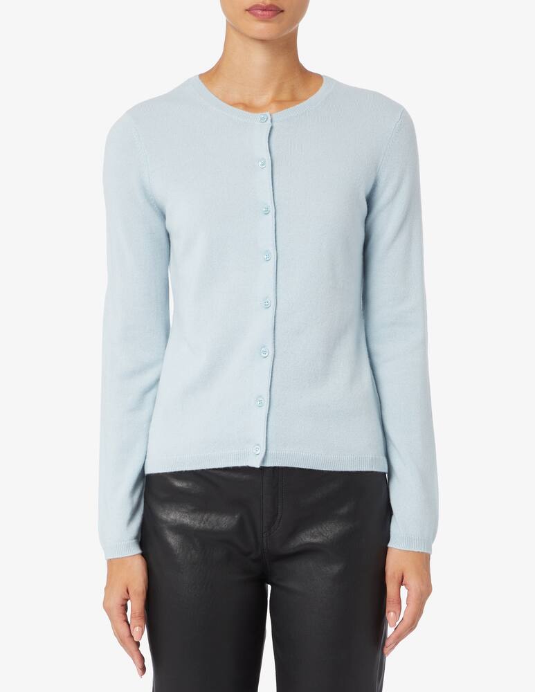 Pure Cashmere Cardigan girocollo in cashmere - immagine 1 Pure Cashmere Cardigan girocollo in cashmere - immagine 1