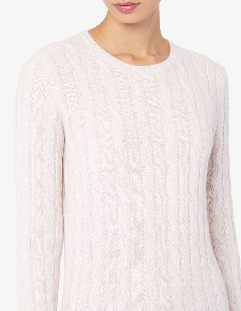 Pure Cashmere Maglione girocollo treccia - immagine 4 Pure Cashmere Maglione girocollo treccia - immagine 4