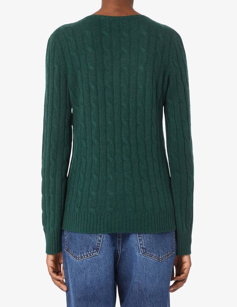 Pure Cashmere Crew neck cable knit sweater - picture 3 Pure Cashmere Crew neck cable knit sweater - picture 3