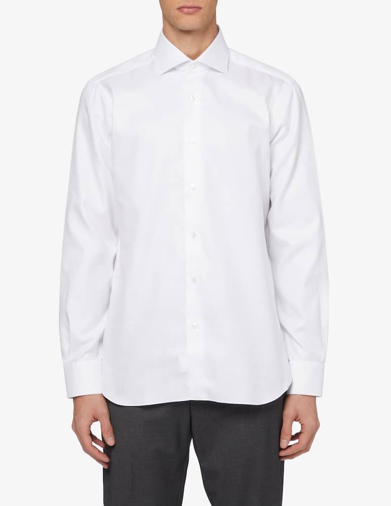 rinascente Barba Napoli Oxford shirt - White