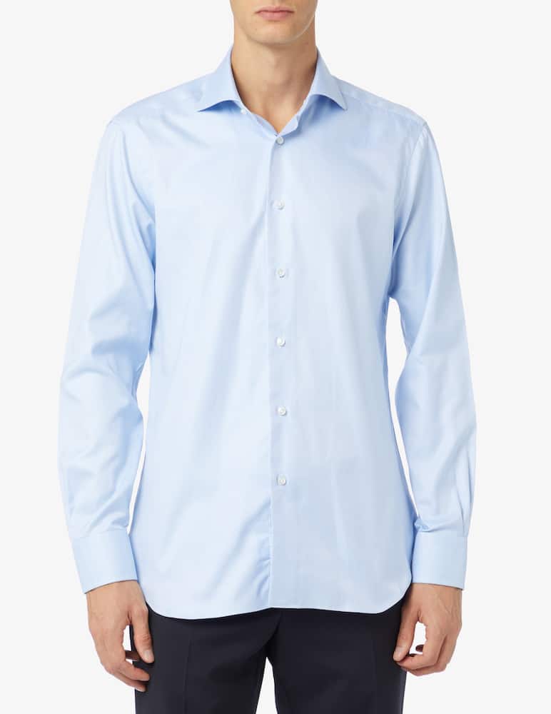 Barba Napoli Camicia oxford - Azzurro - immagine 1 Barba Napoli Camicia oxford - Azzurro - immagine 1