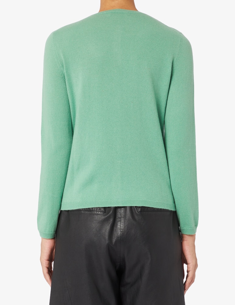 rinascente Pure Cashmere Cardigan girocollo in cashmere