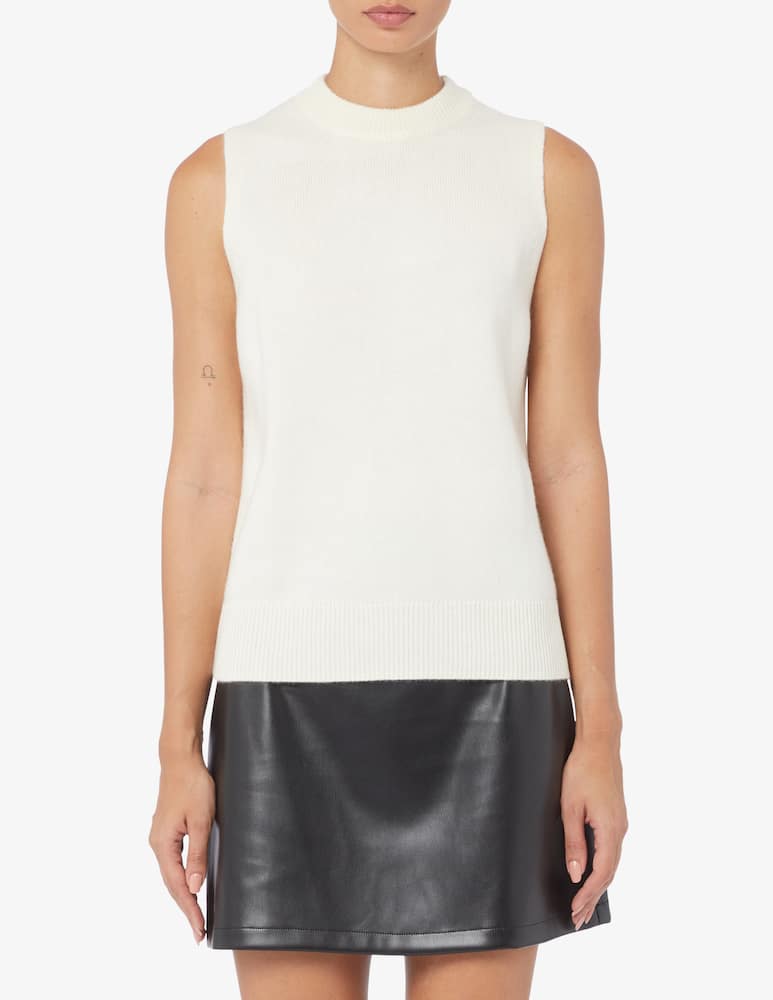 Pure Cashmere Gilet girocollo in cashmere - immagine 1 Pure Cashmere Gilet girocollo in cashmere - immagine 1