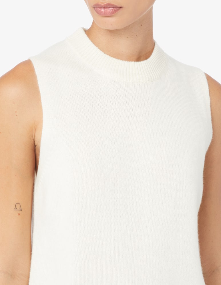 Pure Cashmere Gilet girocollo in cashmere - immagine 4 Pure Cashmere Gilet girocollo in cashmere - immagine 4