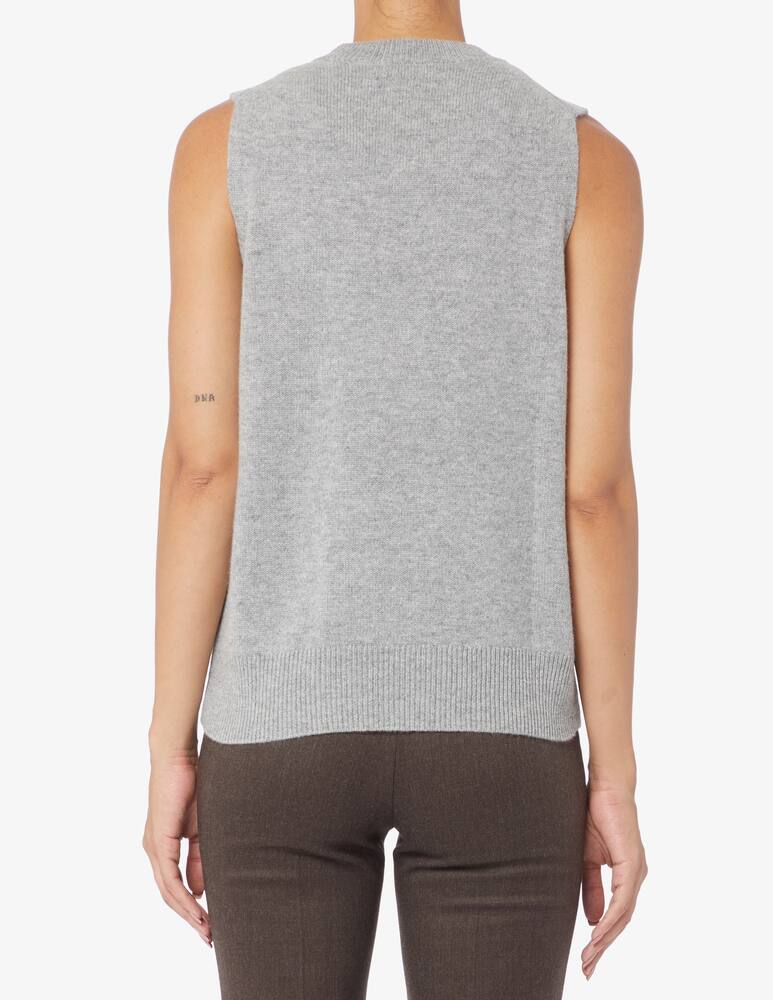 rinascente Pure Cashmere Cashmere crew neck vest