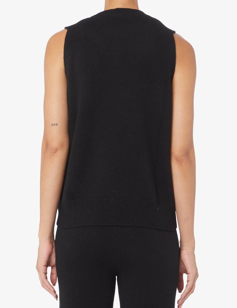 rinascente Pure Cashmere Gilet girocollo in cashmere