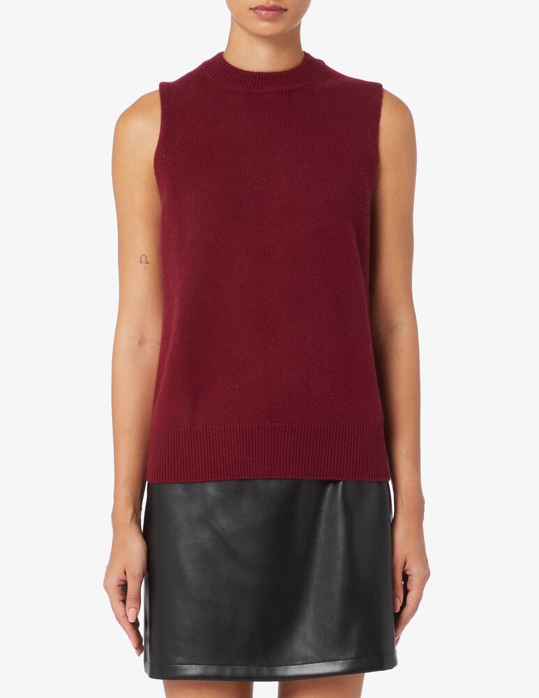 Pure Cashmere Gilet girocollo in cashmere - immagine 1 Pure Cashmere Gilet girocollo in cashmere - immagine 1