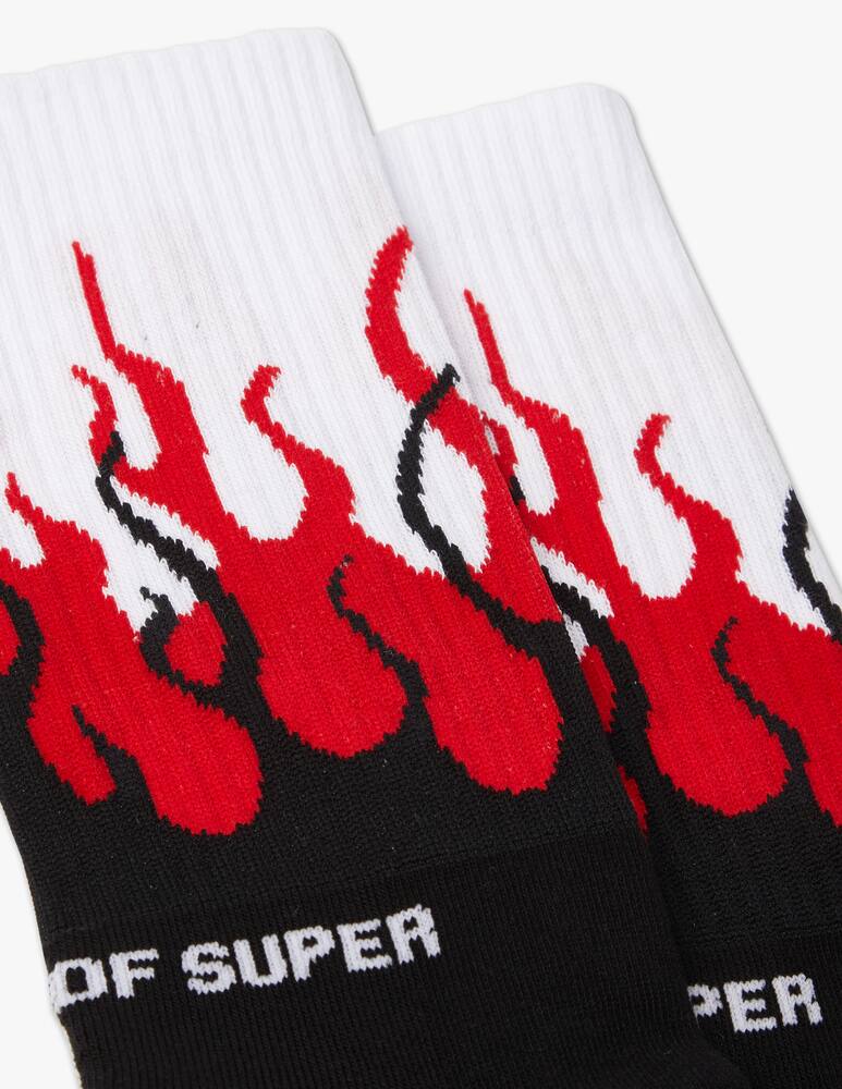 rinascente Vision of Super Socks red flames - multi