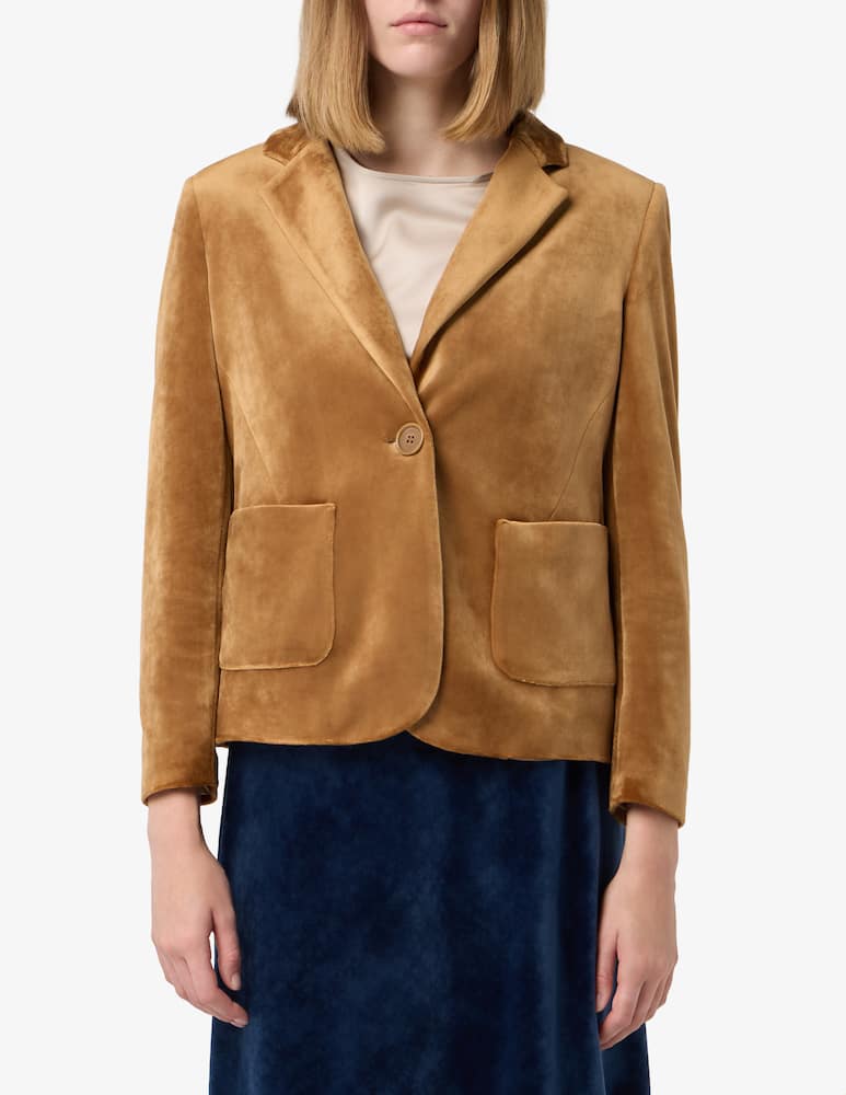rinascente Elizabeth Ascot Velvet blazer