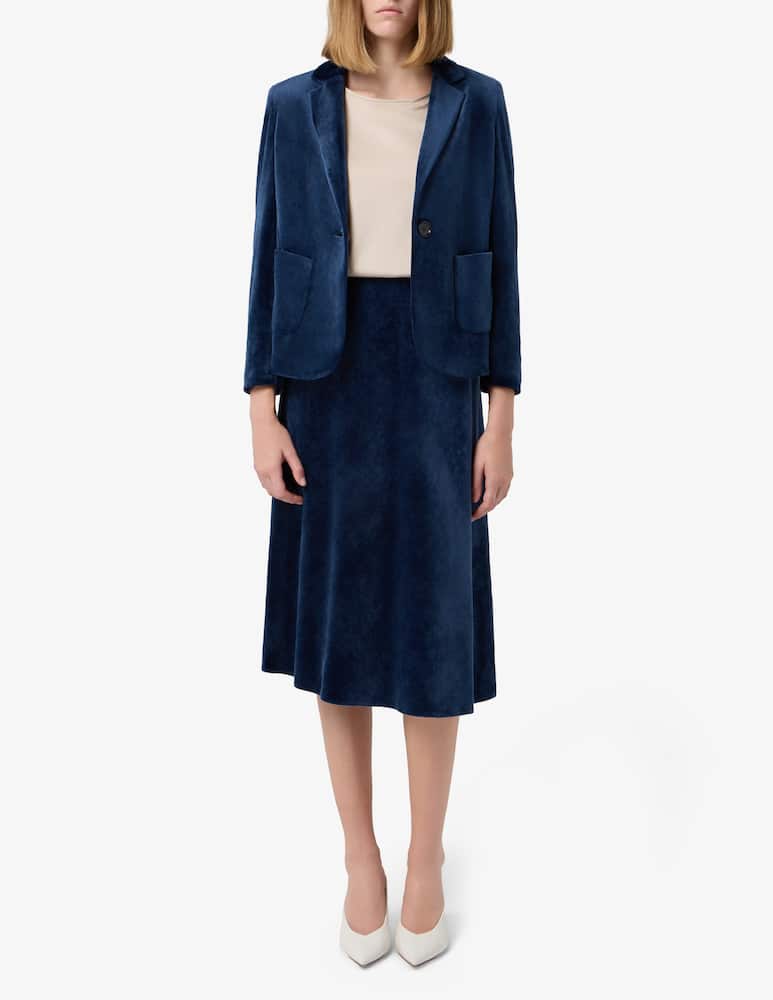 rinascente Elizabeth Ascot Velvet tailored jacket