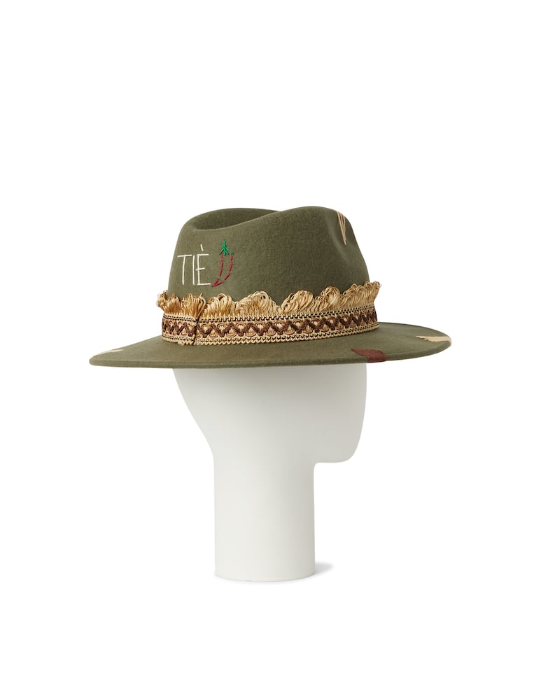 rinascente The Hat Gang Cappello con tesa Tie