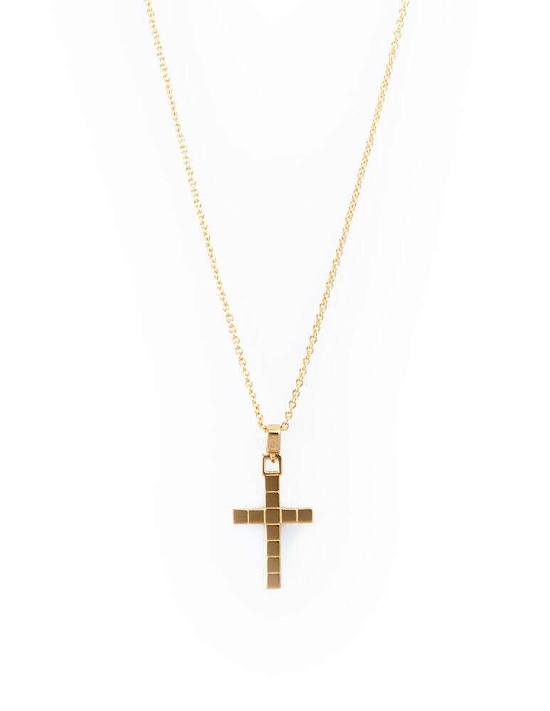 rinascente IVI Small Signore cross necklace