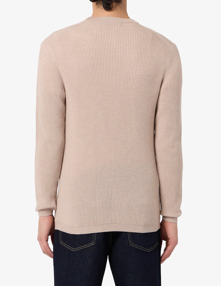 Misaky Maglia girocollo in lana merino e seta - immagine 3