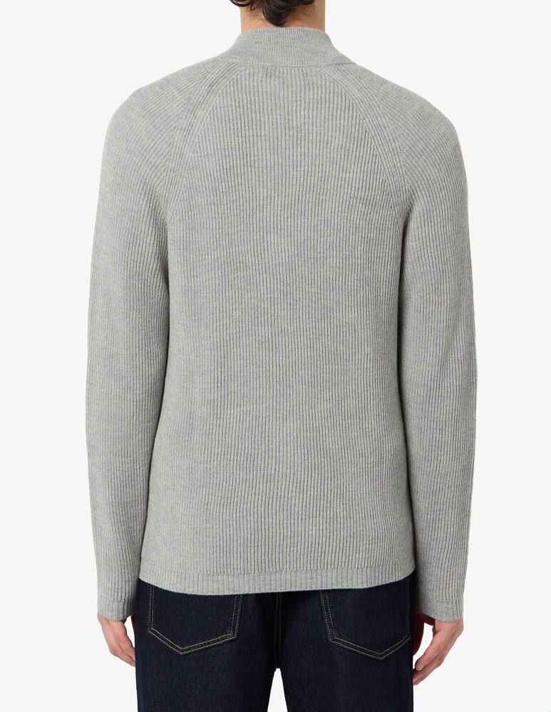 rinascente Misaky Maglia con zip in lana merino e seta