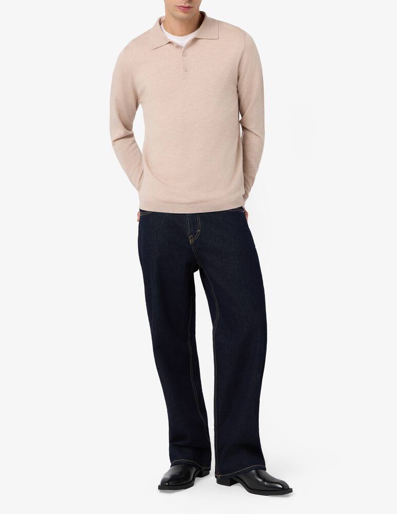 rinascente Misaky Merino silk polo