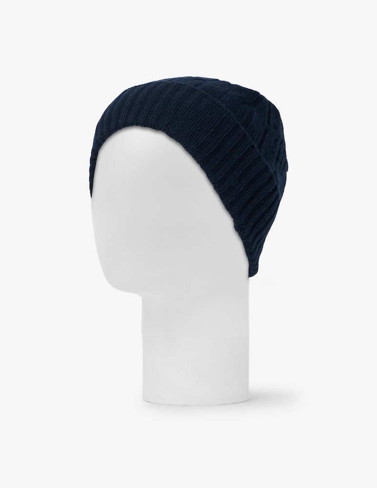 rinascente Pure Cashmere Cappello beanie treccia