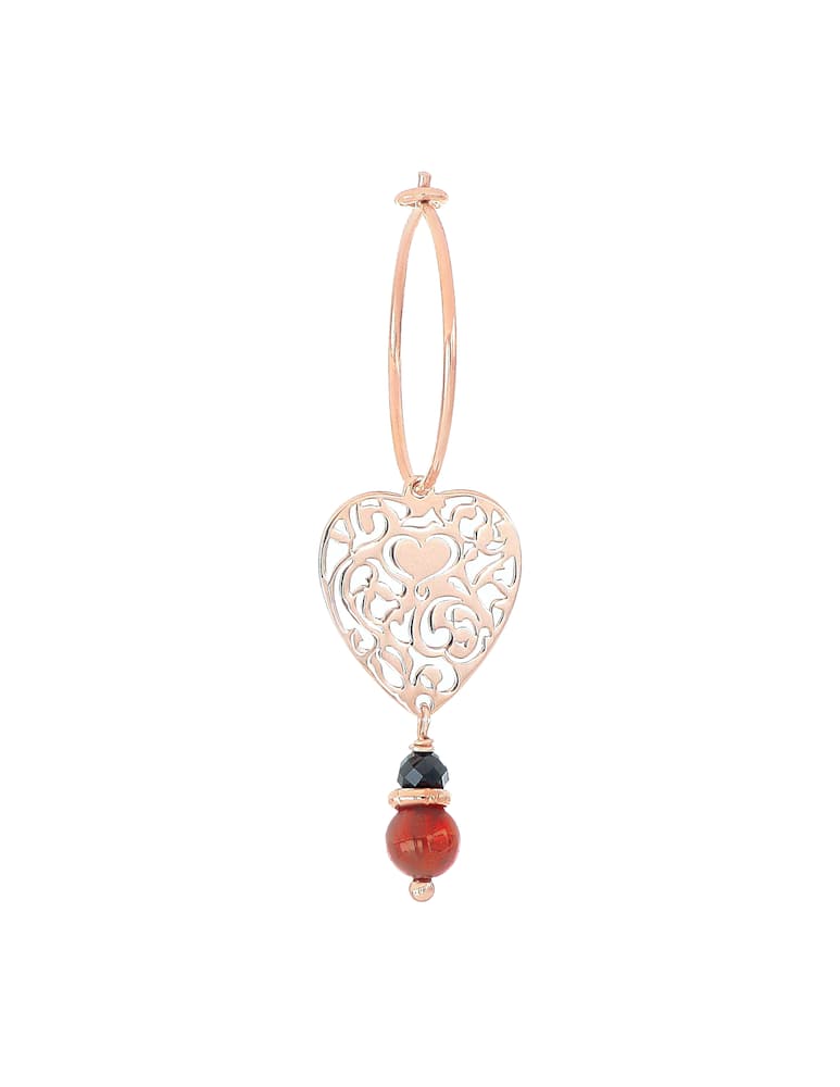 rinascente Maman et Sophie Single Victorian heart earring