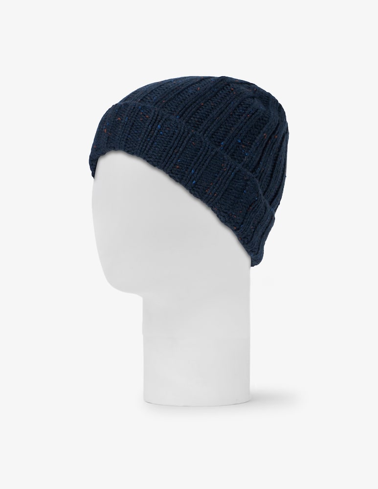 rinascente Pure Cashmere Donegal knit beanie