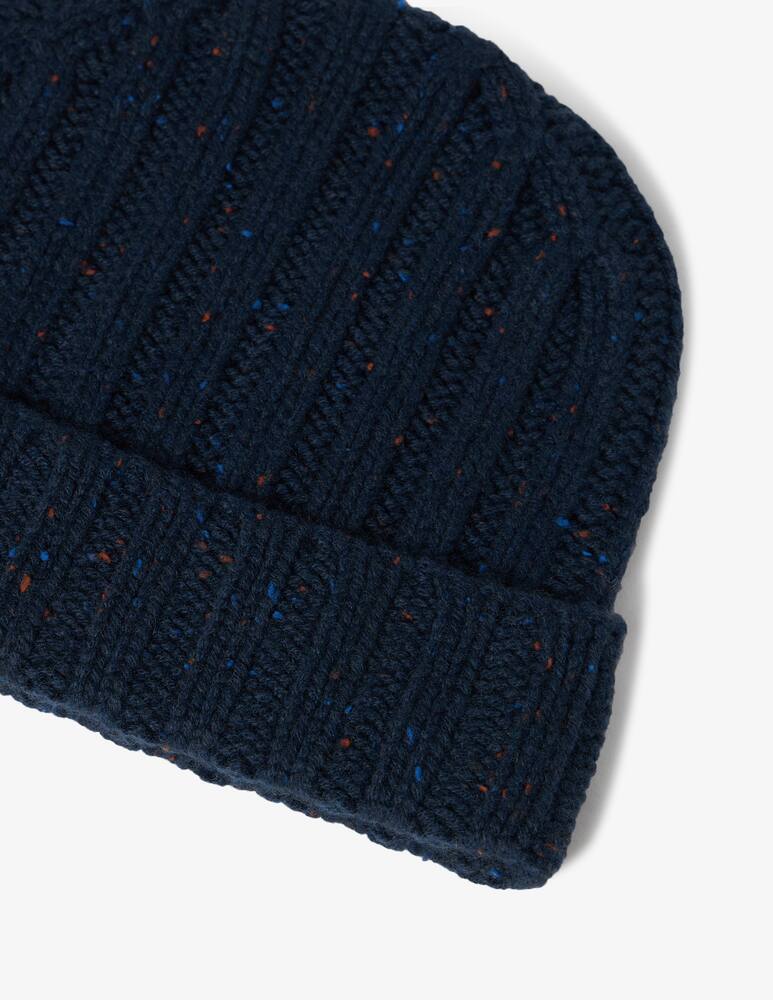 rinascente Pure Cashmere Donegal knit beanie