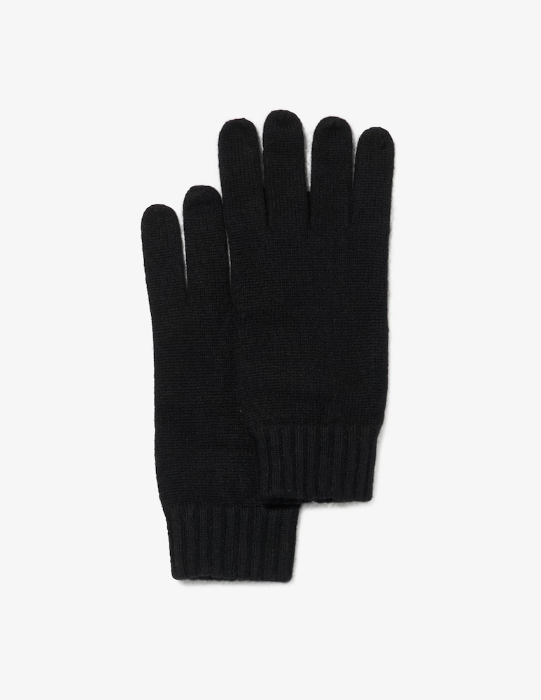 Pure Cashmere Basic knit gloves - picture 1
