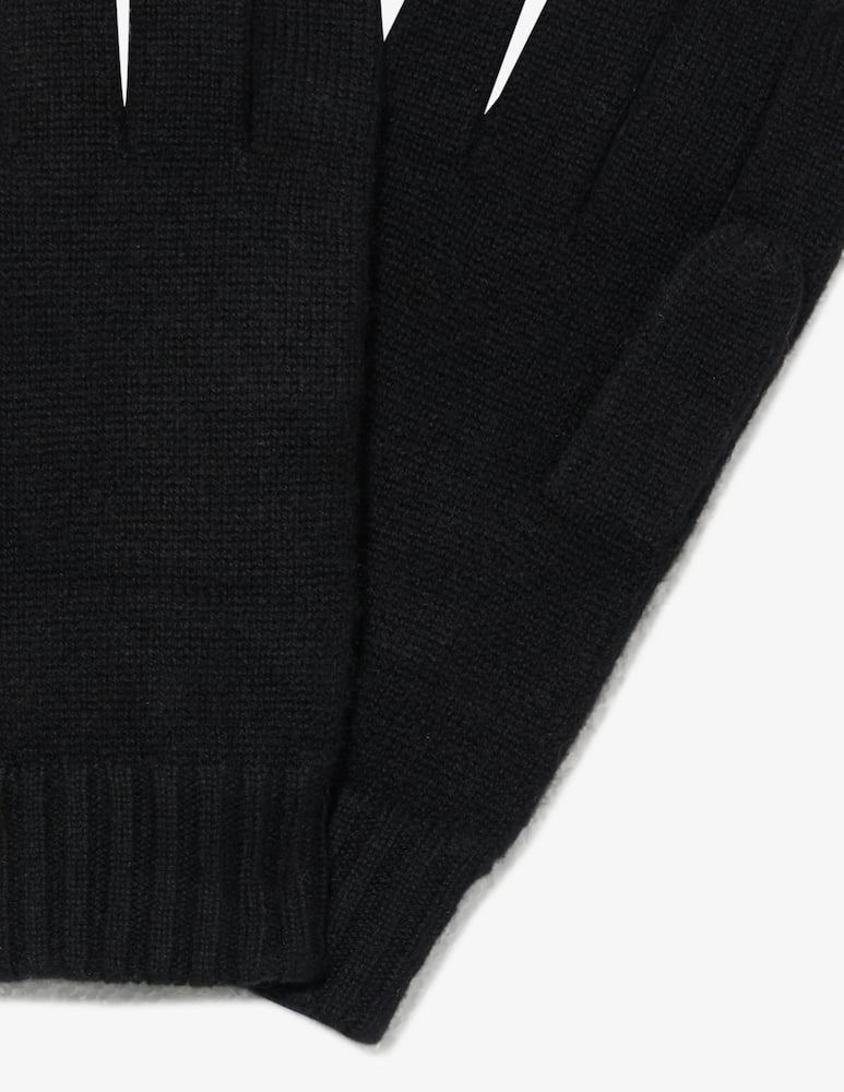 Pure Cashmere Basic knit gloves - picture 2