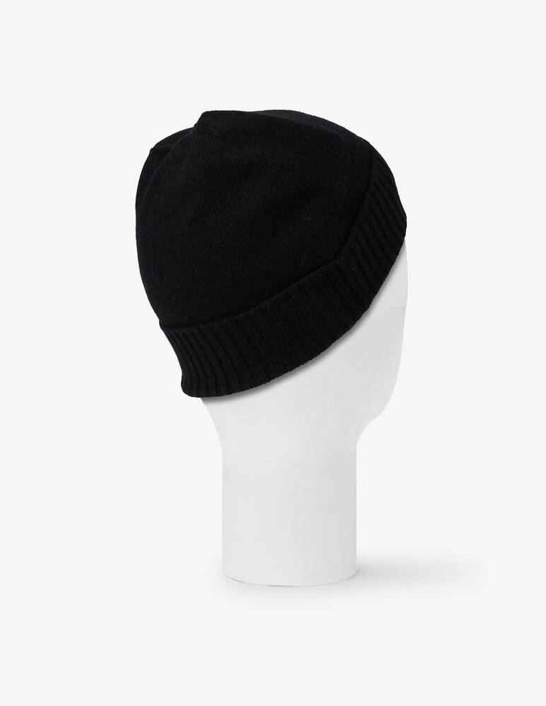 rinascente Pure Cashmere Basic ribbed beanie