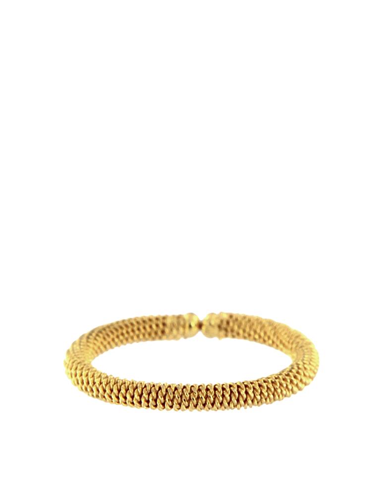 Mesh Golden mesh twist ring - picture 1 Mesh Golden mesh twist ring - picture 1