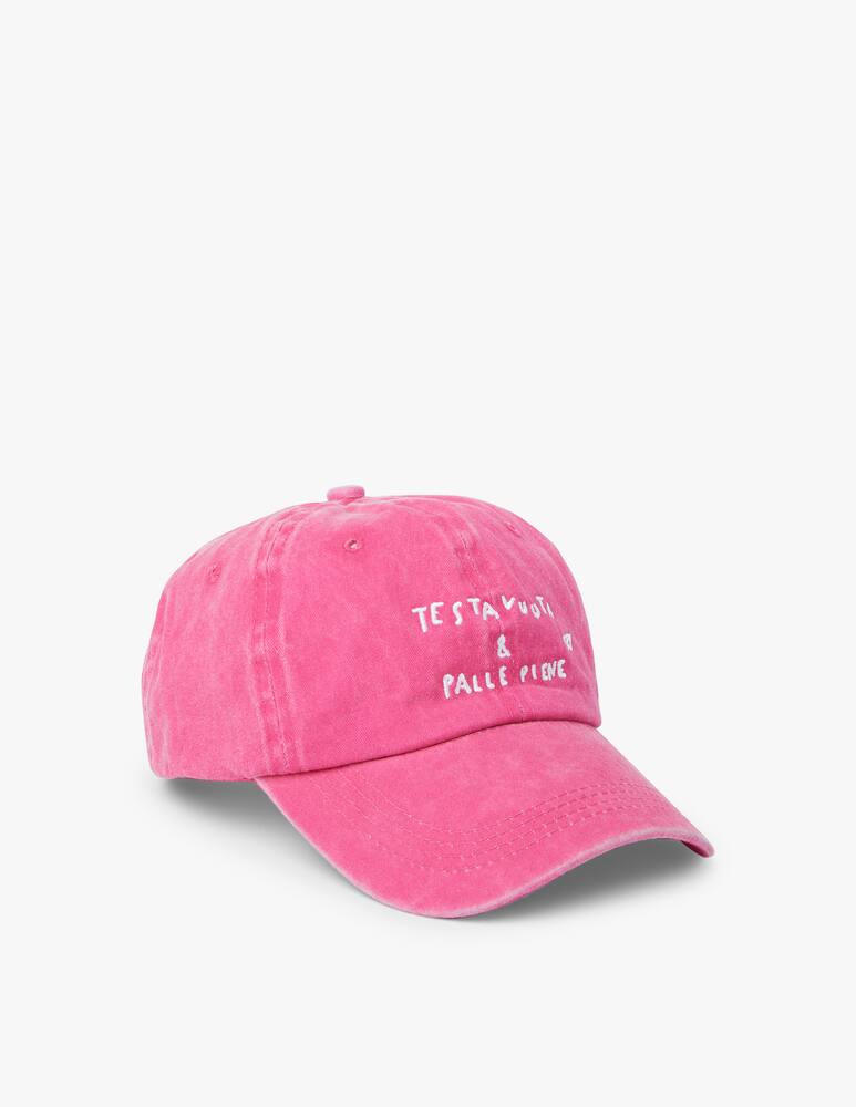 rinascente Linea Daria Cappellino con visiera testa vuota - rosa