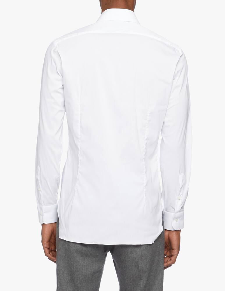 rinascente Barba Napoli Camicia Fil A Fil Slim Stretch 