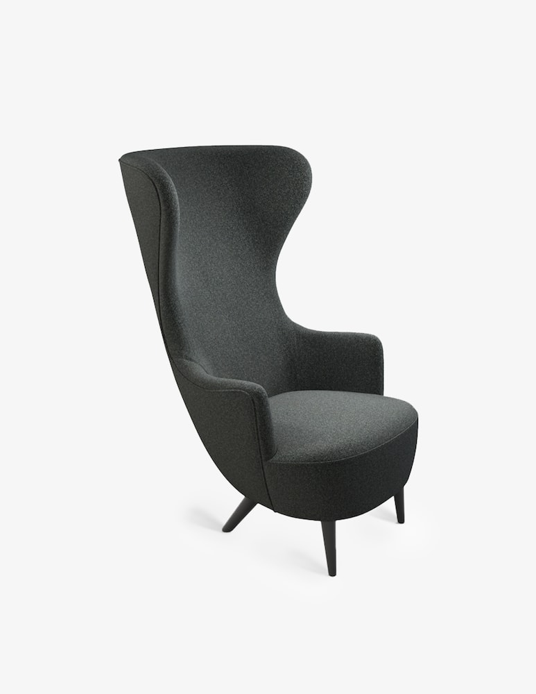 Tom Dixon Poltrona Wingback Melange Nap - immagine 1 Tom Dixon Poltrona Wingback Melange Nap - immagine 1