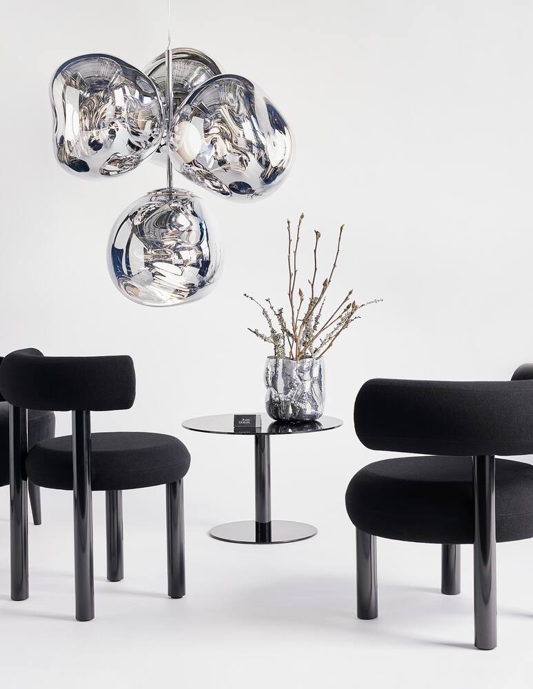 rinascente Tom Dixon Fat Dining Kv Ha 0190 Bl - Black