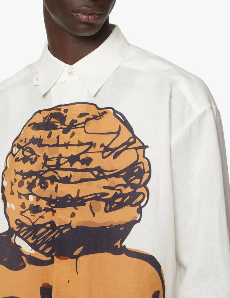 rinascente Dhruv Kapoor Venus mega shirt - white