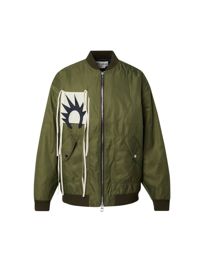 rinascente Dhruv Kapoor Giacca bomber oversized libertas - verde
