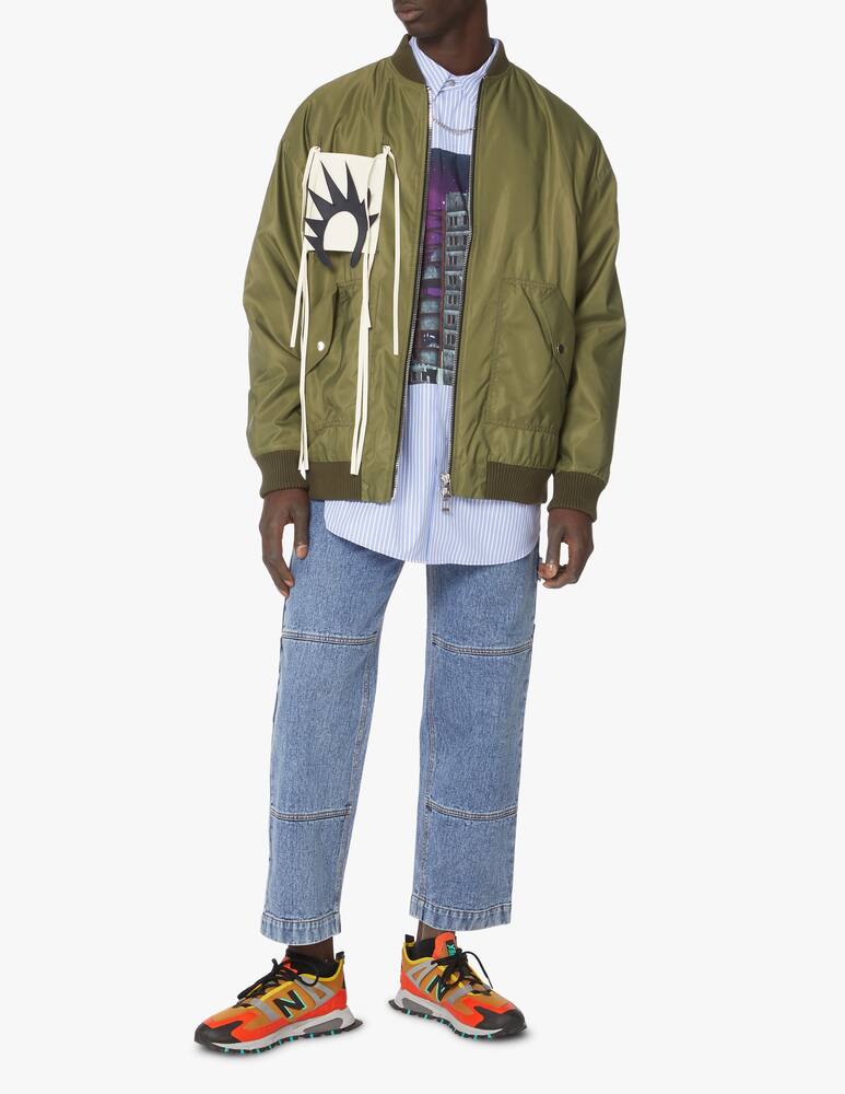 rinascente Dhruv Kapoor Giacca bomber oversized libertas - verde