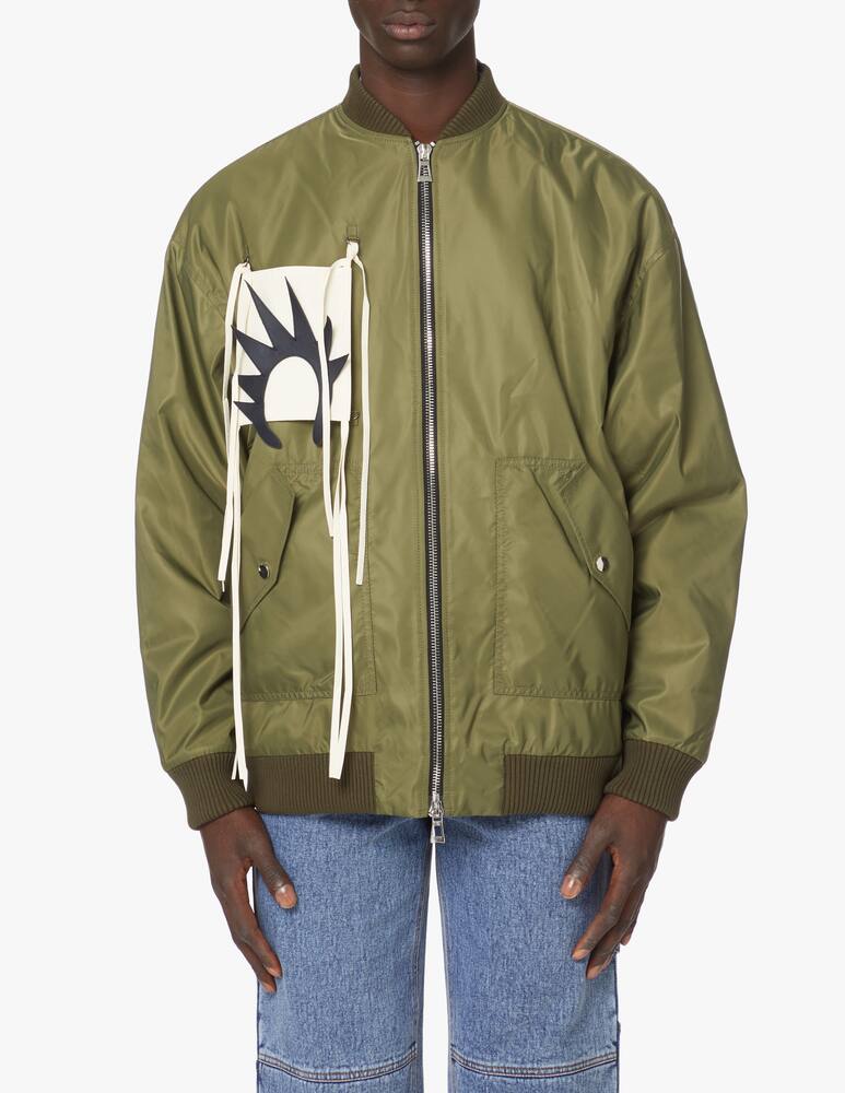 rinascente Dhruv Kapoor Giacca bomber oversized libertas - verde