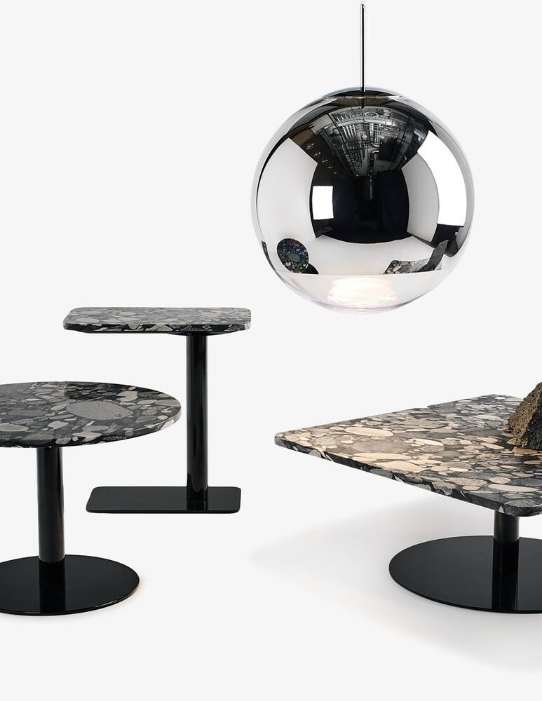 rinascente Tom Dixon Tavolo Stone Rotondo - Multicolor