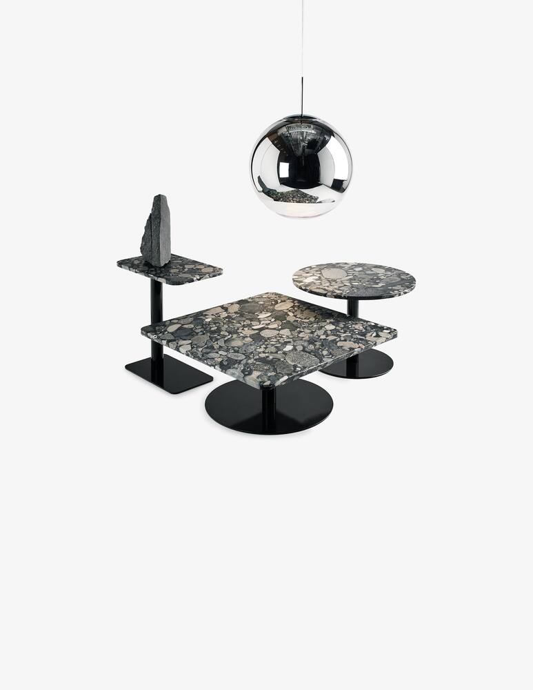 Tom Dixon Tavolo Stone Quadrato - immagine 3 Tom Dixon Tavolo Stone Quadrato - immagine 3