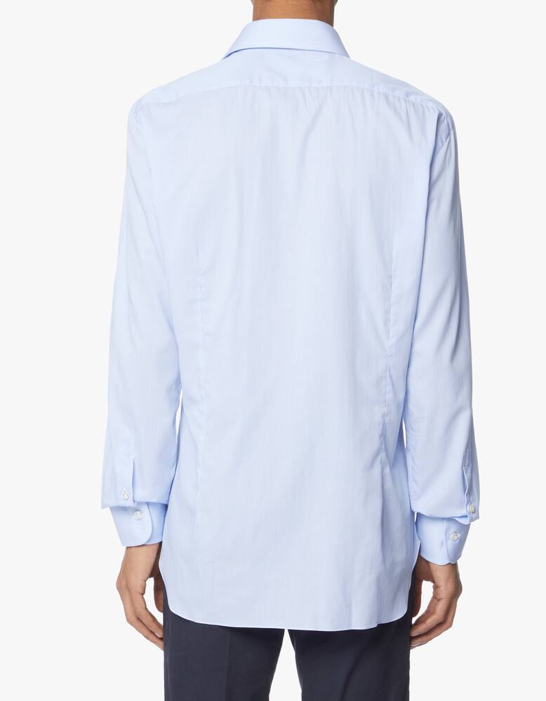 Barba Napoli Slim fit cotton shirt Poplin - picture 3 Barba Napoli Slim fit cotton shirt Poplin - picture 3