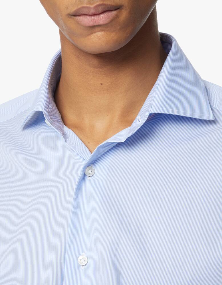Barba Napoli Slim fit cotton shirt Poplin - picture 4 Barba Napoli Slim fit cotton shirt Poplin - picture 4